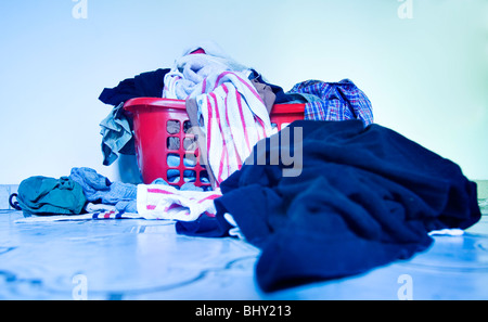 Schmutz-Wäsche Stockfoto