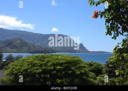 Hanalei Bay Princeville Kauai, HI Stockfoto