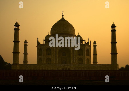 Taj Mahal, Agra, Nordindien, Indien, Asien Stockfoto