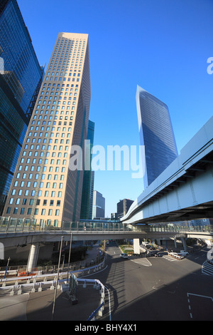 Shiodome, Minato, Tokio Stockfoto
