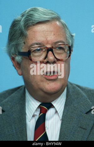 SIR GEOFFREY HOWE MP VIZEPREMIERMINISTER 3. Juli 1990 Stockfoto