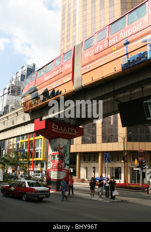 KL Monorail Kuala Lumpur Malaysia April 2008 Stockfoto