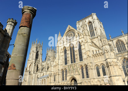 York Minster Stadt von York in North Yorkshire England Uk Stockfoto