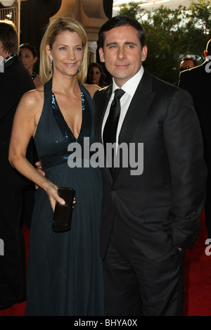 NANCY Wände STEVE CARELL 15. jährlichen Bildschirm ACTORS GUILD AWARDS Innenstadt LOS ANGELES CA USA 25. Januar 2009 Stockfoto