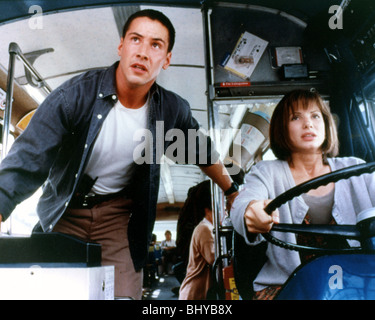 Geschwindigkeit - 1994 TCF Film mit Sandra Bullock und Keanu Reeves Stockfoto