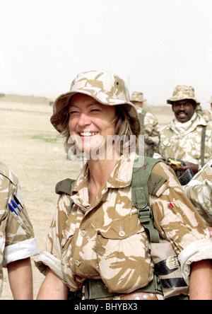 KATE ADIE aktuelle Angelegenheiten REPORTER 29. Mai 1991 Stockfoto