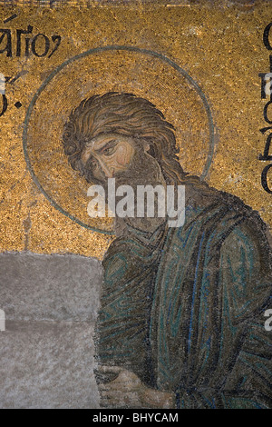 12. Jahrhundert Mosaik Panel an der Hagia Hagia Sophia Stockfoto