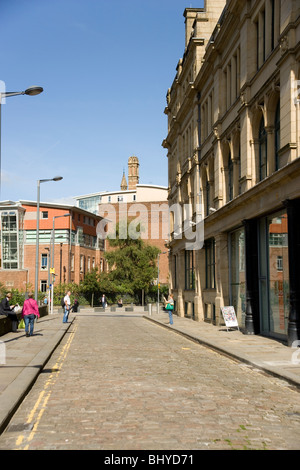 Chetham es School of Music von Cathedral Street in Manchester Stockfoto