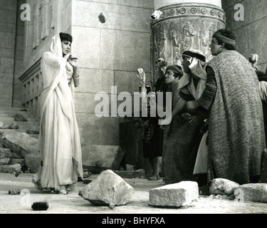 SOLOMON AND SHEBA - 1959 UA Film mit Gina Lollobrigida Stockfoto