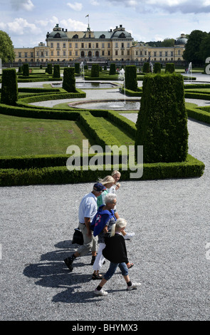 Drottningholm Slott / Palast Drottningholm, Stockholm, Schweden Stockfoto