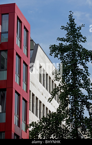 Moderne high-Rise Bürogebäude, Düsseldorf, Deutschland. Stockfoto