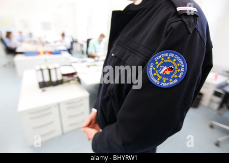 Schweizerisch-Zentrum der Polizei- und Zollbehörden (CCCPD) in Kehl (Deutschland) Stockfoto