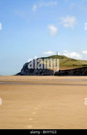 Cap Blanc Nez (wörtlich weiße Nase Cape) (62) Stockfoto