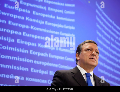 José Manuel Barroso (2009/11/27) Stockfoto