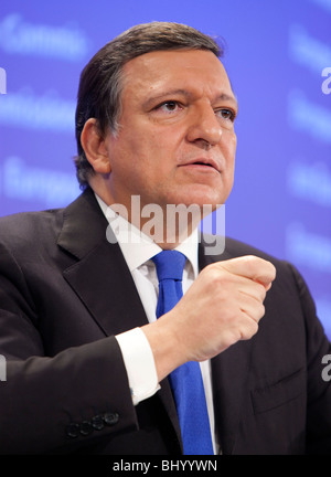 José Manuel Barroso (2009/11/27) Stockfoto