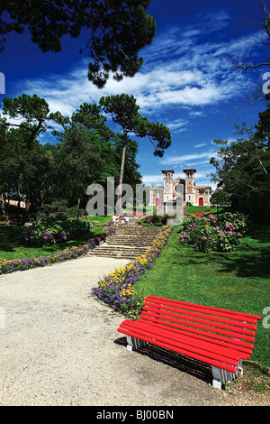 Arcachon (33): Kirche Notre-Dame-des-Pässe Stockfoto