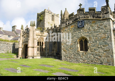 St. Cybi Kirche in Holyhead Anglesey, Nordwales Stockfoto