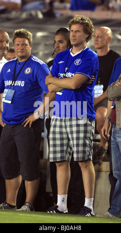 WILL FERRELL CHELSEA V INTER Mailand 2009 WORLD FOOTBALL CHALLENGE PASADENA LOS ANGELES CA USA 21 Juli 2009 Stockfoto