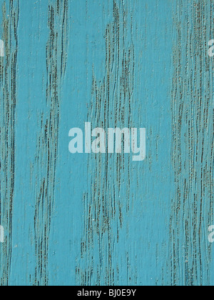 Gemalte blaue Holzbrett Stockfoto