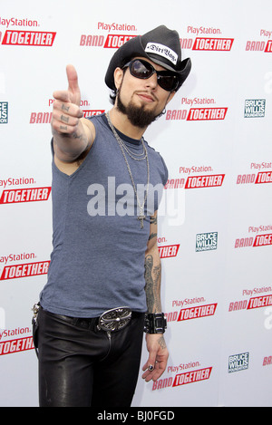 DAVE NAVARRO MUSIKER SMASHBOX STUDIOS CULVER STADT LOS ANGELES USA 12.10.2005 Stockfoto