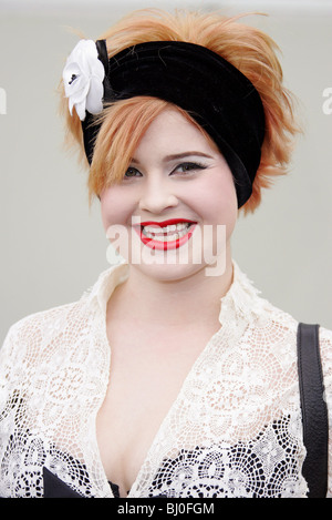 KELLY OSBOURNE SÄNGER SMASHBOX STUDIOS CULVER STADT LOS ANGELES USA 12.10.2005 Stockfoto