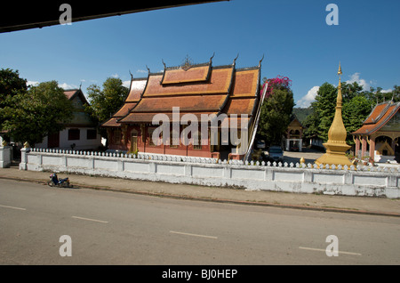 Wat Saen in Luang Prabang Laos Stockfoto