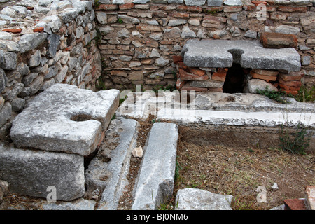 Antike Philippi, Ostmakedonien, Nordgriechenland, Sept. 2009 Stockfoto