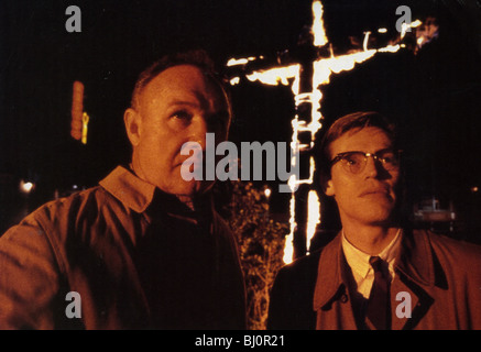 MISSISSIPPI BURNING-1988 Rank Film mit Gene Hackman auf der linken Seite und William Dafoe Stockfoto