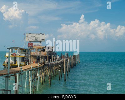 Bo Phut Pier Koh Samui Thailand Stockfoto