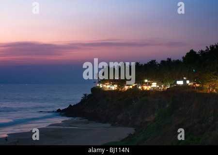 Varkala Kerala Indien Stockfoto