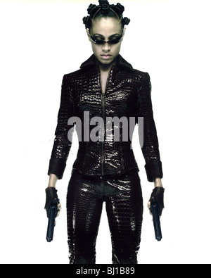 MATRIX RELOADED - film 2003 Warner/Village Roadshow WithJada Pinkett Smith als Niobe Stockfoto