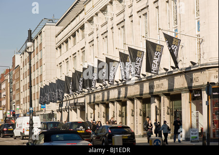 HEILT Kaufhaus am Tottenham Court Road, London, Vereinigtes Königreich Stockfoto