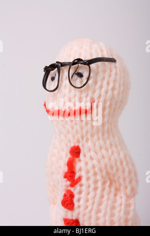 Baby harry gestrickte Charakter darzustellen Harry Hill Stockfoto