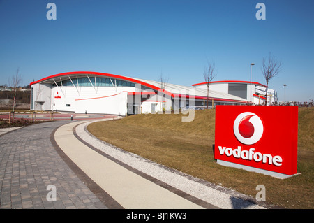 Vodafone Call Center in Stoke-on-Trent UK Stockfoto