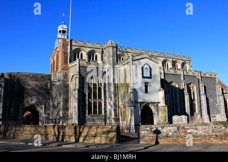 Die Kirche St. Maria der Jungfrau East Bergholt Suffolk England uk gb Stockfoto