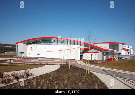 Vodafone Call Center in Stoke-on-Trent UK Stockfoto