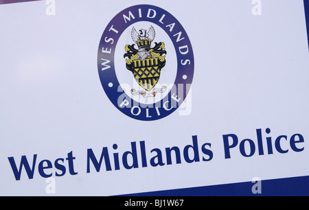 West Midlands Police singen, Großbritannien Stockfoto