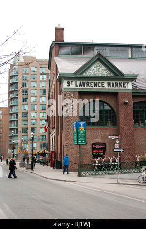 St. Lawrence Market Toronto Ontario Kanada Stockfoto