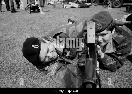 Militärfahrzeug Vertrauen (MVT) Süd Cumbria & Nord Lancashire Stockfoto