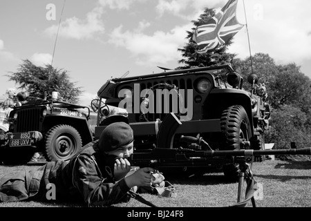 Militärfahrzeug Vertrauen (MVT) Süd Cumbria & Nord Lancashire Stockfoto