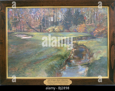 Das Loch, dass Bobby Jones seine Grand Slam (1930), amerikanische, 1963 abgeschlossen. Artist: Unbekannt Stockfoto