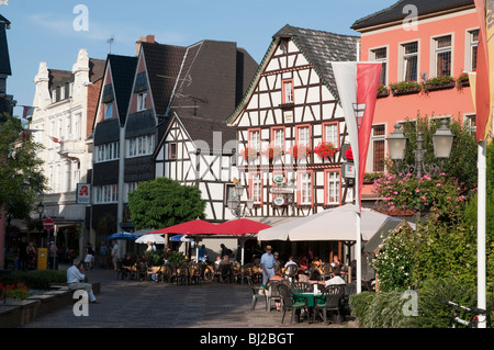 Marktplatz, alten Stadt Ahrweiler, Ahrtal, Eifel, Rheinland-Pfalz, Deutschland Stockfoto