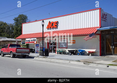 Ace Hardware Store High Springs Florida Stockfoto