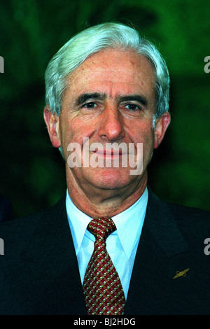 JACQUES POOS Außenminister von Luxemburg 14. Dezember 1993 Stockfoto