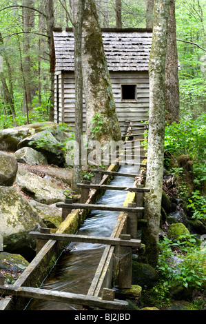 Reagan Mühle, Smoky Mountains Stockfoto