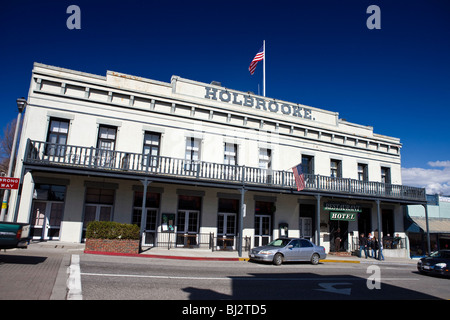 Holbrooke Hotel, 212 W Main Street, Grass Valley, California, Vereinigte Staaten von Amerika Stockfoto