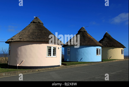 Runde Holiday Cottages Winterton Norfolk Stockfoto