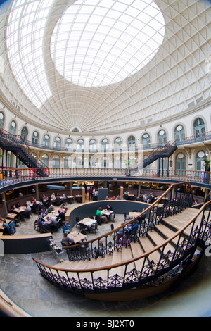 Innere des Corn Exchange, Leeds, UK Stockfoto