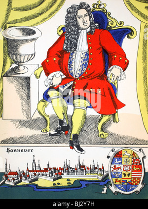 Georg i., König von Großbritannien und Irland von 1714, (1932). Künstler: Rosalind Thornycroft Stockfoto