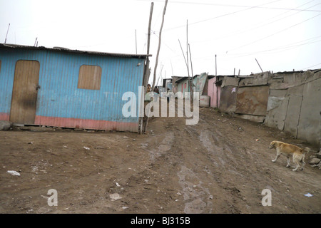 PERU-Straßenszene in Pamplona Alta, Lima. Foto (C) Sean Sprague 2009 Stockfoto